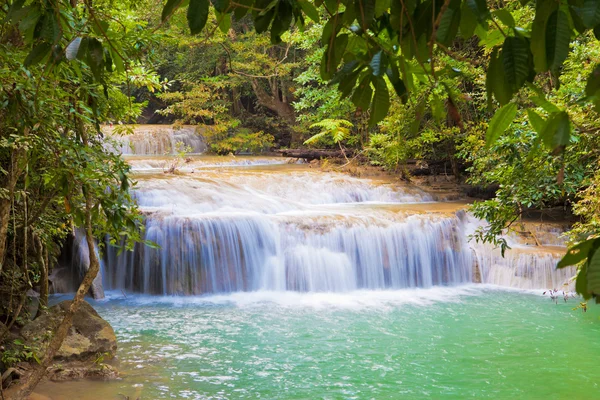 Parque Nacional da Cachoeira de Erawan, Tailândia — Fotografia de Stock
