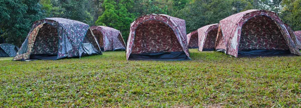 Camping tent in the mountains — Stock Photo, Image