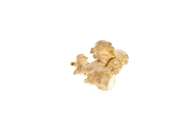 Fresh ginger isolated on white background — Stock Photo, Image