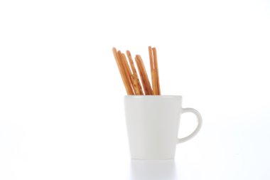 tuzlu sopa beyaz bir kaba görev yaptı.