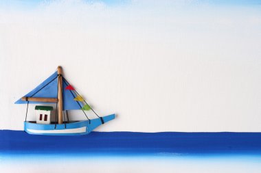 resim tahtası ahşap tekne