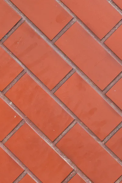 Textura de parede de tijolo vermelho — Fotografia de Stock