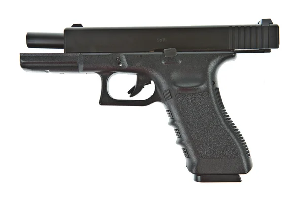 Airsoft hand gun, glock model — Stock Photo, Image