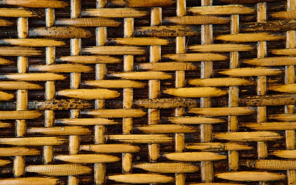 Wicker wood pattern background — Stock Photo, Image