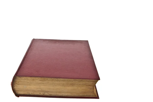 Libro antiguo aislado sobre fondo blanco —  Fotos de Stock