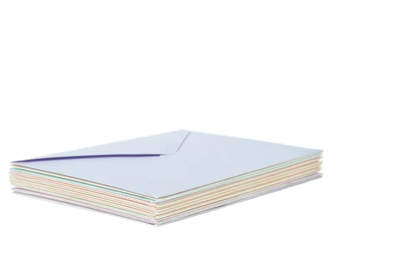 Красочные конверты — стоковое фото