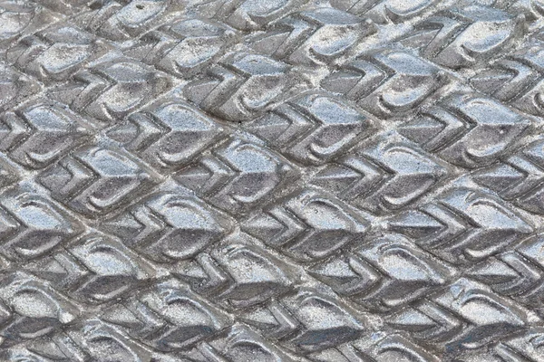 Texture sculpture of Silver Dragon Scales — Stock Photo, Image