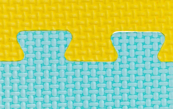 Puzzle toy connected close up — Stock Photo, Image