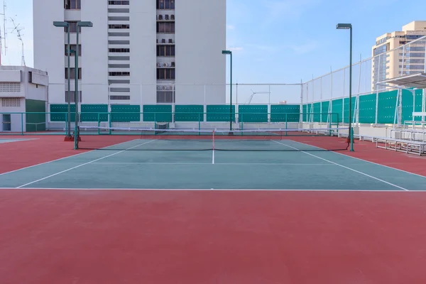 Lege Tennisbaan — Stockfoto