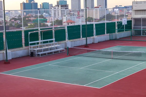 Prázdné tenisový kurt — Stock fotografie