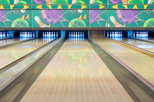 Bowlingbaan — Stockfoto