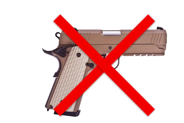 No weapon allowed — Stock Photo, Image