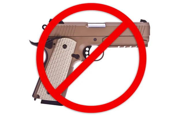 No weapon allowed — Stock Photo, Image