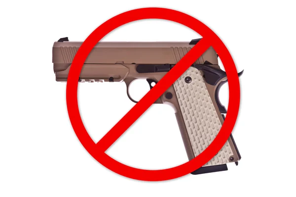 No weapon allowed — Stock Photo, Image