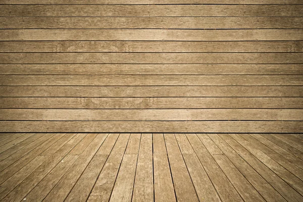 Wand und Boden Abstellgleis verwitterten Holz Hintergrund — Stockfoto