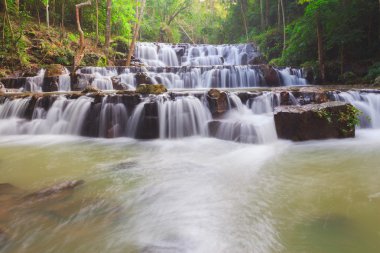 şelale namtok samlan Milli Parkı, saraburi, thailand