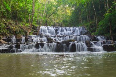 şelale namtok samlan Milli Parkı, saraburi, thailand