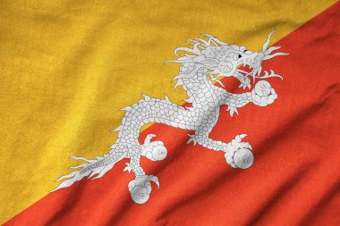 Bhutan bayrağı karıştırdı