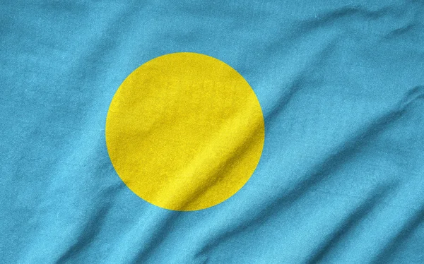 Palau bayrak karıştırdı — Stok fotoğraf