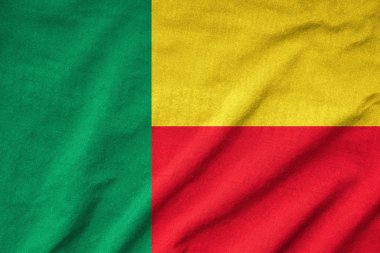 Benin bayrağı karıştırdı