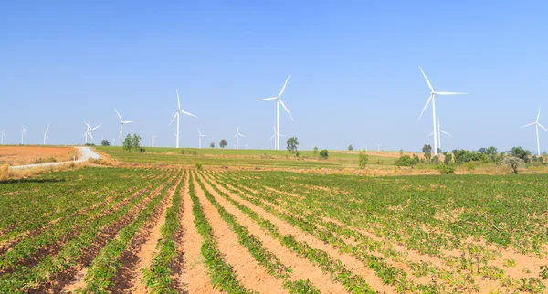 Wind turbine power generator — Stock Photo, Image