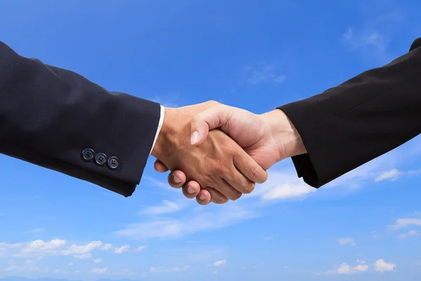 Podnikatel handshake — Stock fotografie