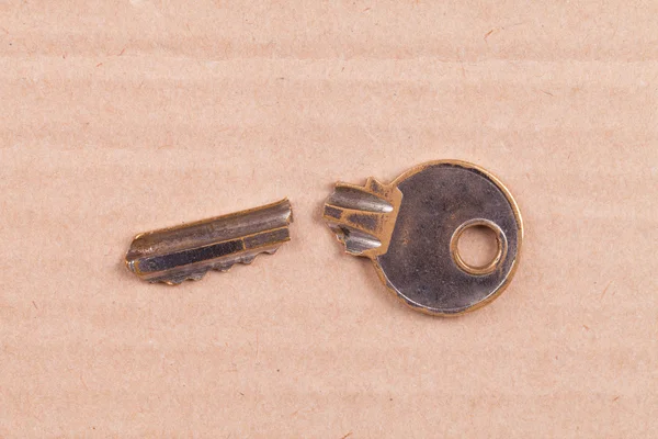 Broken key — Stock Photo, Image