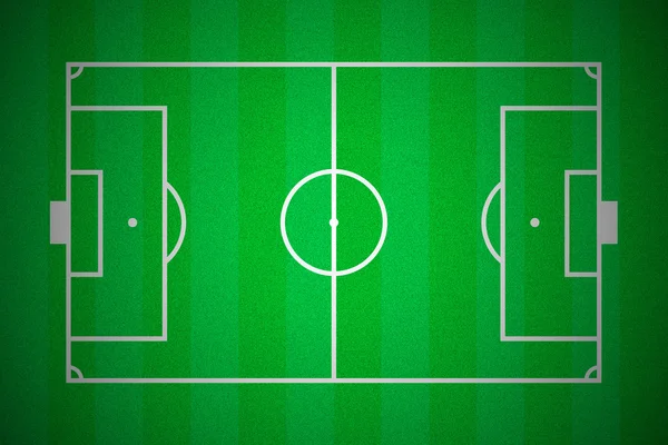 Soccer field layout — Stock Photo, Image