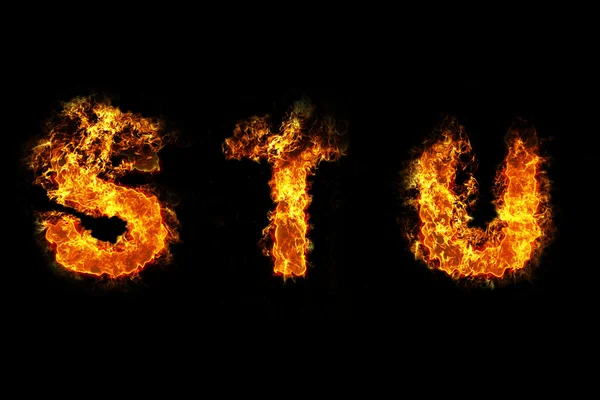mektup stu üzerinde ateş