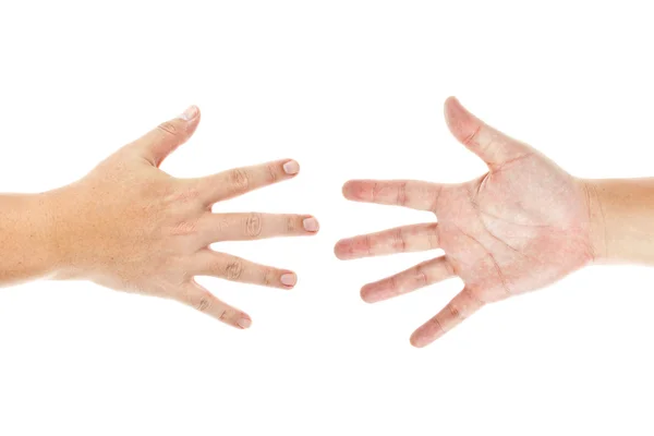 Due mani — Foto Stock