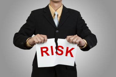işadamı gözyaşı kağıdına word risk