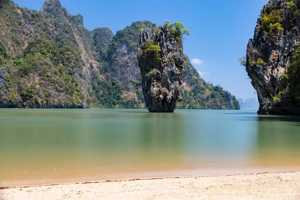 Koh Tapoo Ostrov James Bond Proslulá Turistická Destinace Národním Parku — Stock fotografie