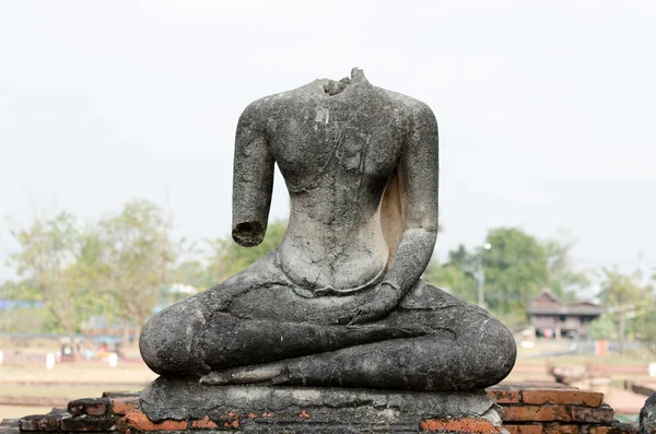 Žádný horní tělo socha Buddhy — Stock fotografie