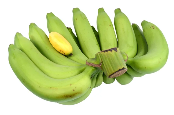 Bunch of green bananas. — Stock Photo, Image