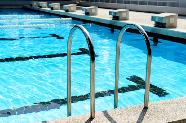 Swimming Pool with stair. — Stock Photo, Image