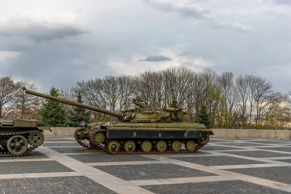 Kiev Ukraine April 2021 Army Tank National Museum Ukrainian History — Stock fotografie