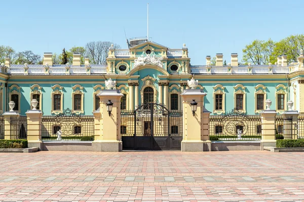 View Old Baroque Mariinsky Palace Kyiv City — Stock Photo, Image