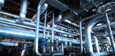 ekipman, kablolar ve borular