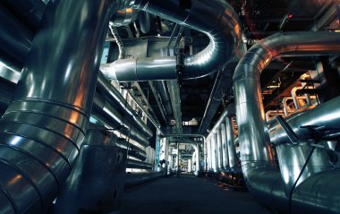 ekipman, kablolar ve borular