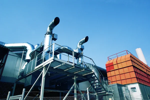 Ventilation pipes of an air condition — Stock Photo, Image