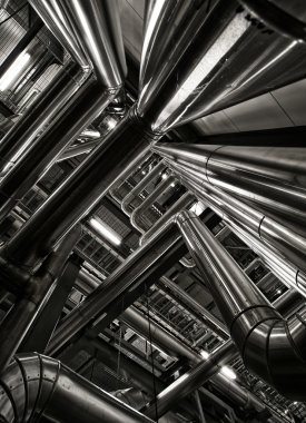 ekipman, kablo ve boru olarak endüstriyel güç içinde buldum