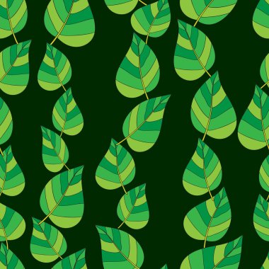 sorunsuz. yapraklar ve dallar.