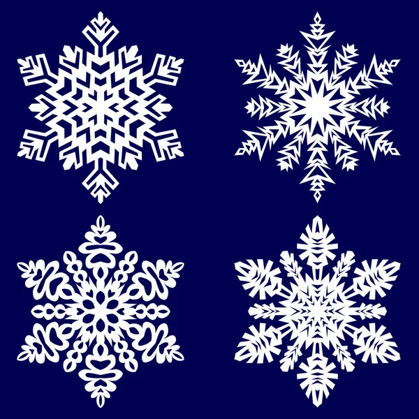 Decorative abstract snowflake. — Stock Vector