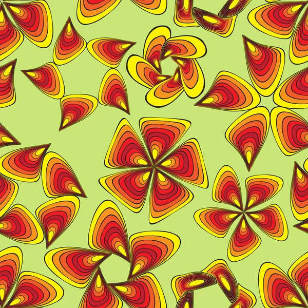 Decoratie-element. Floral stijl. naadloze. — Stockvector