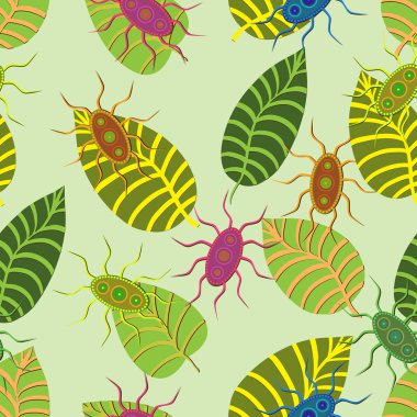 sorunsuz. yapraklar ve dallar.