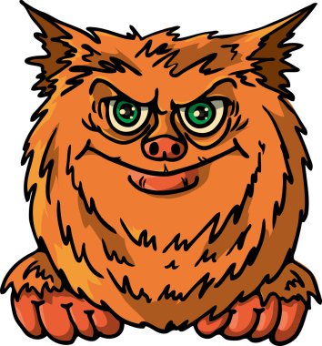 Pek garip yaratıklar bir ağaç üzerinde oturmak.