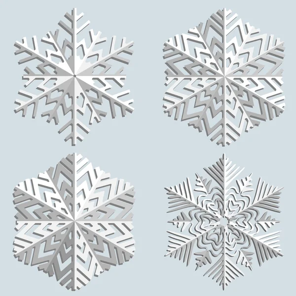 Декоративні абстрактних Сніжинка . — стоковий вектор
