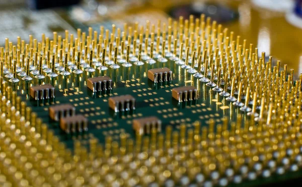 Chip do processador — Fotografia de Stock
