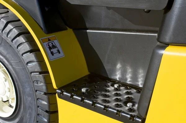 forklift, ayak sesi