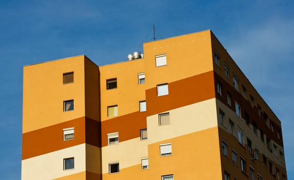 Maison de panneau coloré — Photo